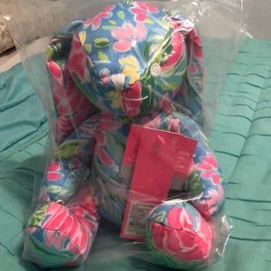 NWT Lilly Pulitzer GWP stuffed bunny rabbit